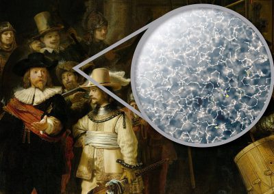 INFRARED MICROSCOPE FOR OIL PAINTING STUDIES